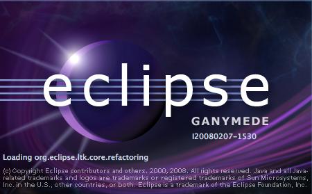 eclipse-3.4 splash screen