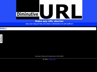 diminutiveurl.com diminutiveurl.com